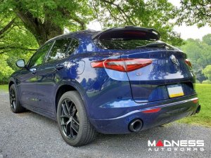Alfa Romeo Stelvio Roof Spoiler - Carbon Fiber - Feroce Carbon